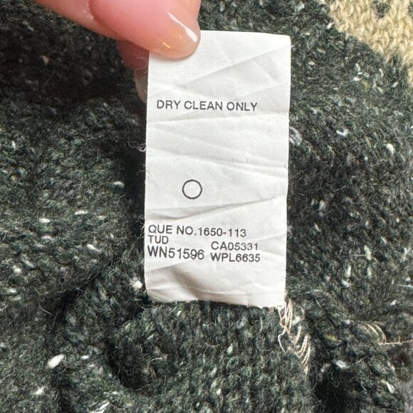 Woolrich Tan and Charcoal Women's Sweater - Picture 9 of 9